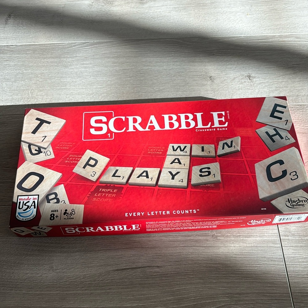 ☀️3 for 15$☀️ Scrabble Board Game